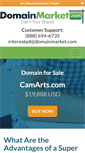 Mobile Screenshot of camarts.com